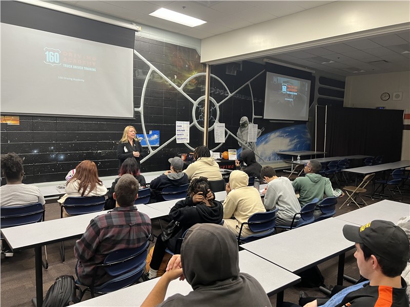 ​160 Driving Academy Palos Hills Location hosts a presentation day!