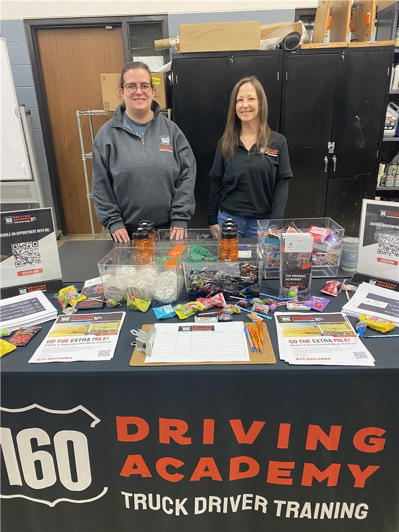 ​160 Driving Academy Joliet Location participated in a Career Fair.
