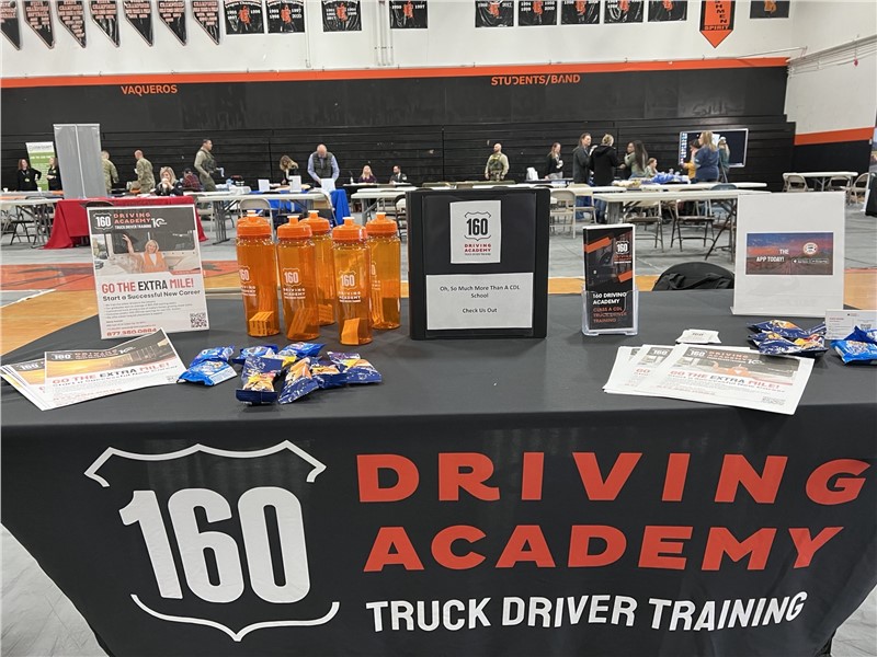 ​160 Driving Academy Reno Branch participated in the Fernley High School Career Fair!