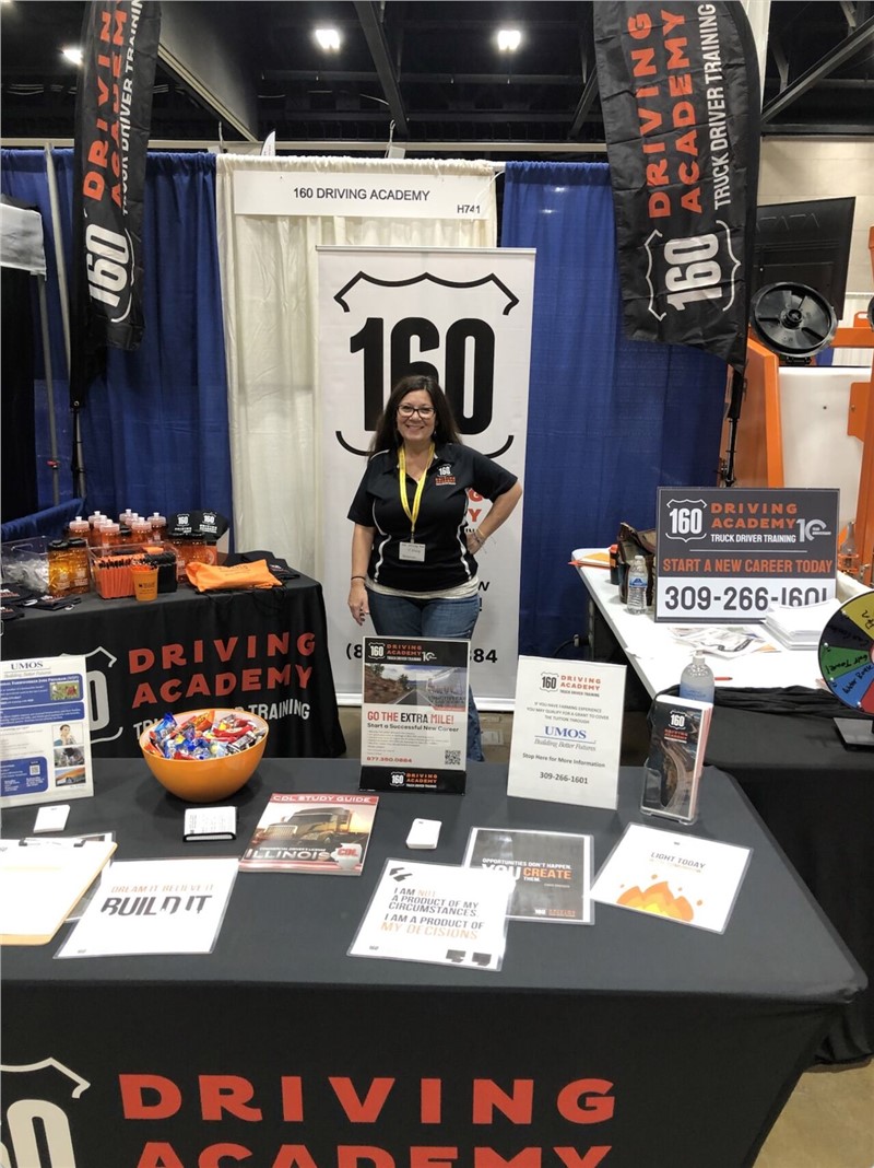 ​160 Driving Academy’s Peoria branch location participated in the Greater Peoria Farm Show