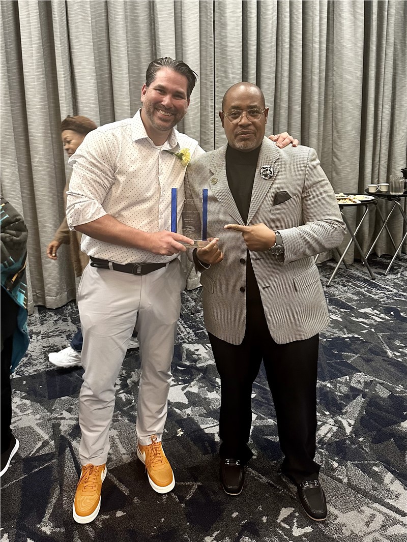 ​160 Driving Academy Joe Renois receives the Bridger Builders Award!