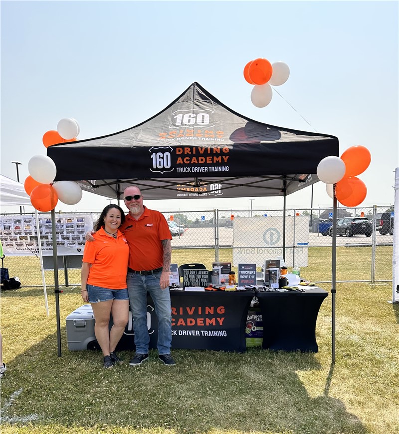 160 Driving Academy Oswego Branch Team participated in the Oswego Prairie Fest!