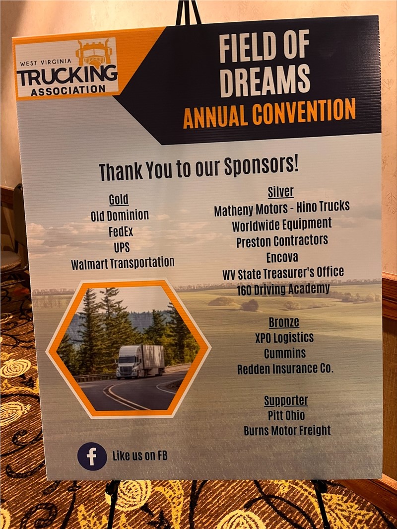 160 Driving Academy Charleston Branch Location participated in West Virginia Trucking Association Convention.