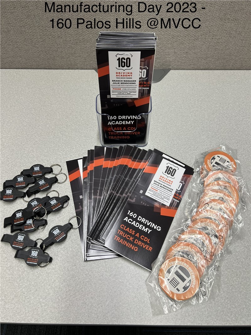 ​160 Driving Academy Palos Hills Location participated in Manufacturing Day Event.