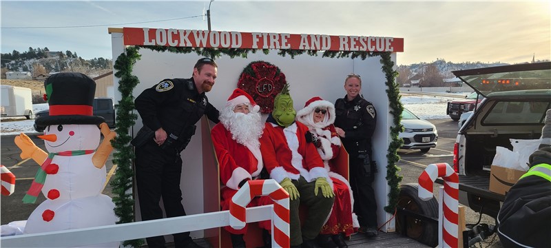 160 Driving Academy Billings branch location participates in Holiday Parade!