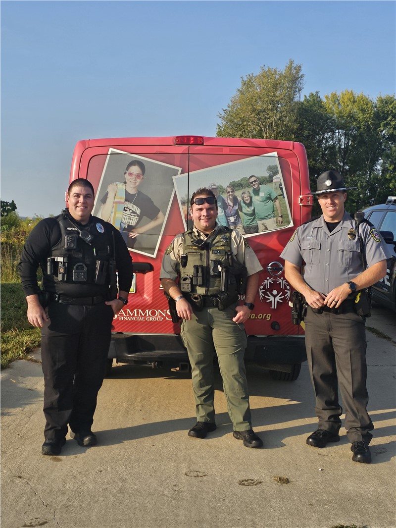 ​160 Driving Academy Des Moines Branch Location participated in Iowa’s Truck Convoy!