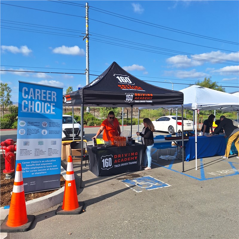 ​160 Driving Academy San Diego Location participated in an Amazon Career Choice Event!